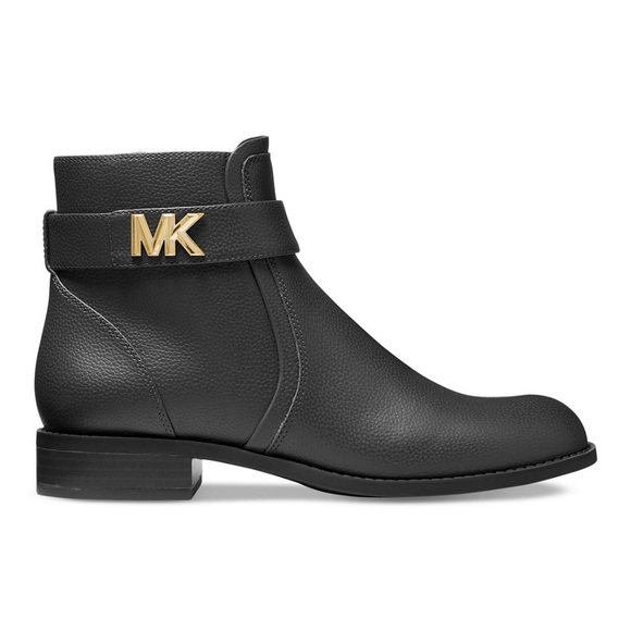 Michael Michael Kors Women’s Jilly Flat Booties. Leather. New - Picture 5 of 13